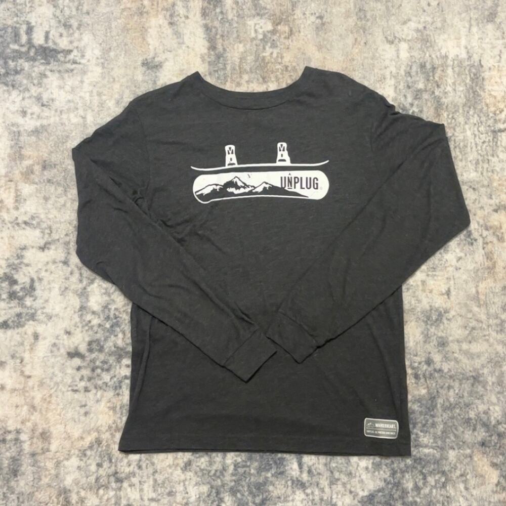 Unplug Long Sleeve Shirt Size M